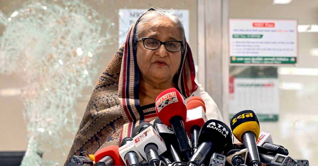 Sheikh Hasina, former Prime Minister of Bangladesh. File Photo: AFP