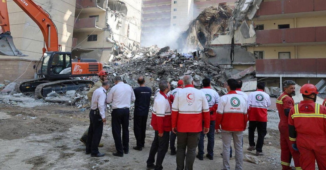 israel-attack-iran Rescuers work at the site of a damaged building, in the aftermath of Israeli strikes, in Tehran. Photo: REUTERS