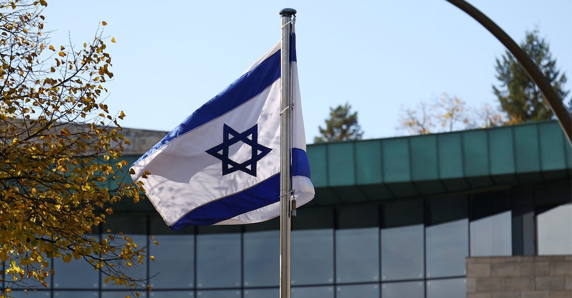 israel-embassy An Israeli flag flutters at the embassy of Israel in Berlin, Germany, October 20, 2024. File Photo: REUTERS/Lisi Niesner