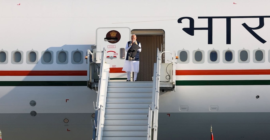 pm-modi-canada PM Modi arrives in Canada. Photo: X/@narendramodi
