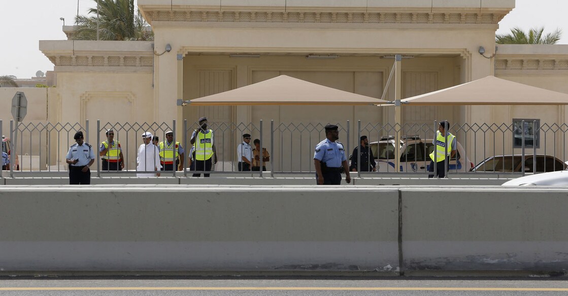 US Embassy in Doha. Photo: REUTERS