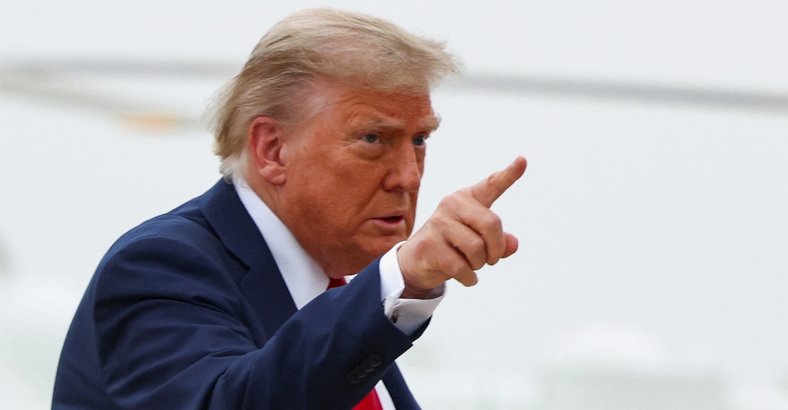 donald-trump-us-president US President Donald Trump points a finger. Photo: REUTERS/Kevin Lamarque