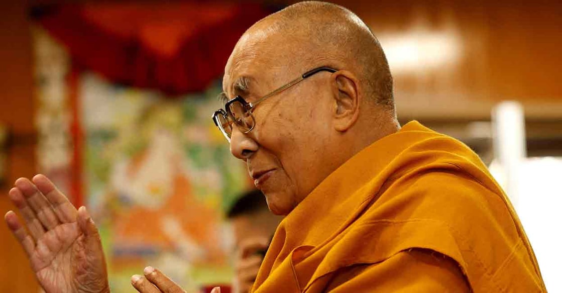 TIBET-DALAI-LAMA Tibetan spiritual leader, the Dalai Lama, offers blessings to his followers at his Himalayan residence in the northern hill town of Dharamshala, India, December 20, 2024. File Photo: REUTERS/Priyanshu Singh