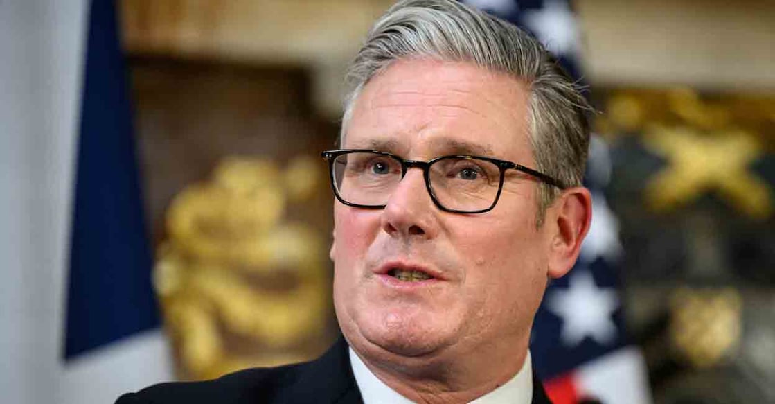 British Prime Minister Keir Starmer speaks during a press conference with U.S. President Donald Trump (not pictured) at Chequers at the conclusion of a state visit on September 18, 2025 in Aylesbury, Britain. Leon Neal/Pool via REUTERS/File Photo