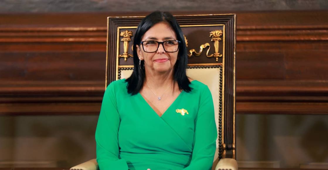 Venezuela's Vice-President Delcy Rodriguez at the National Assembly in Caracas on January 5, 2026. Photo: AFP