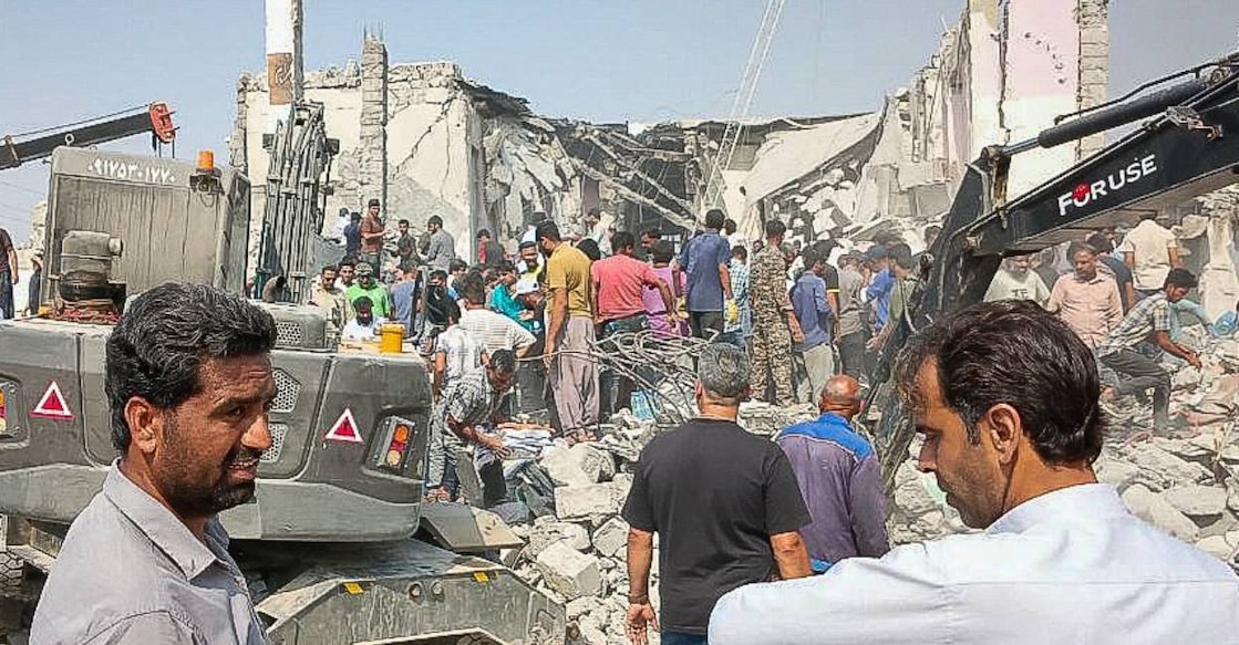 This picture obtained from Iran's ISNA news agency shows the site of a strike on a girls' school in Minab, in Iran's southern Hormozgan province, on February 28, 2026. Photo: AFP