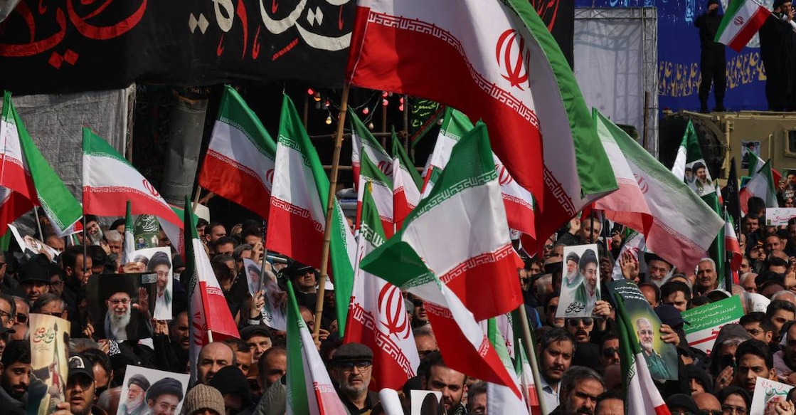 People of Iran protest against US-Israel strikes on Tehran. Photo: AFP