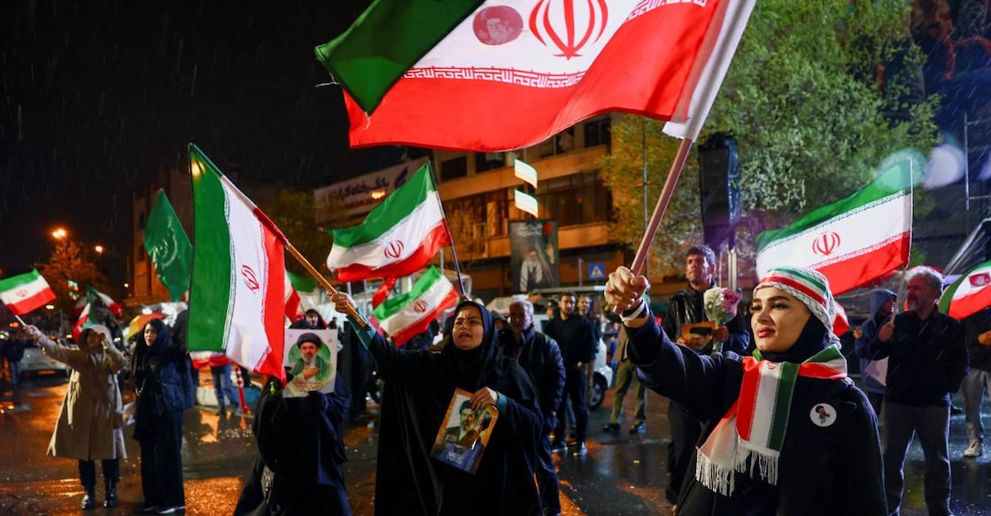 Protesters attend an anti-US and anti-Israeli rally, amid the US-Israeli conflict with Iran. Photo: Reuters