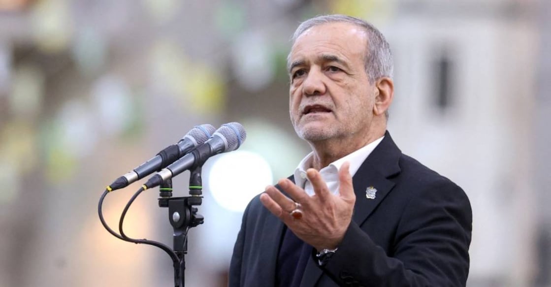 Iran president Masoud Pezeshkian. Photo: AFP