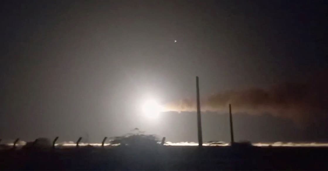 Iranian navy fires a missile, at an unknown location, in this still image taken from a video released May 8, 2026. Photo: WANA via Reuters