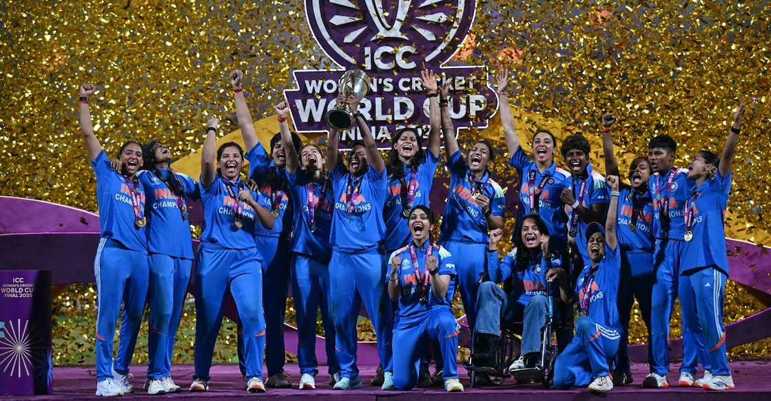 TOPSHOT-CRICKET-ICC-WOMEN-WC-2025-ODI-IND-RSA-PODIUM