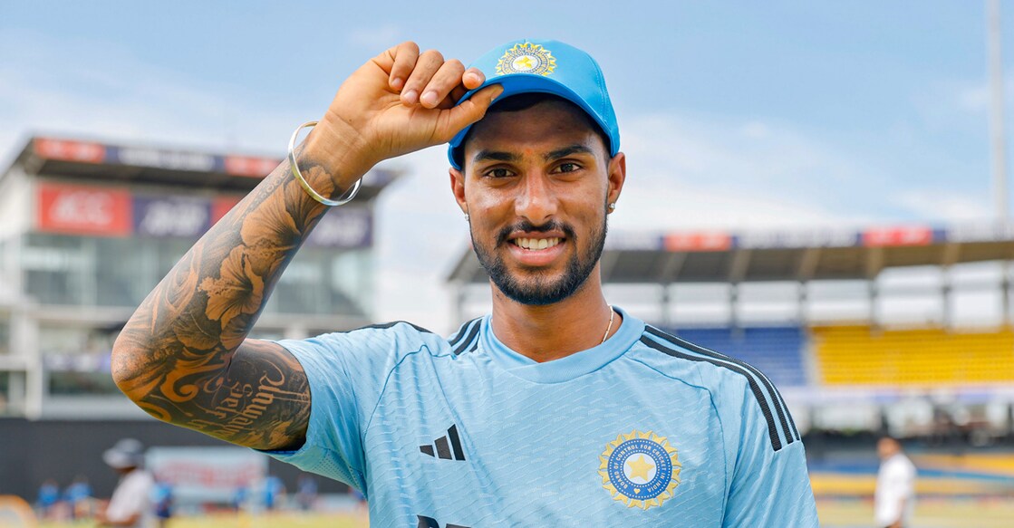 Tilak Varma. File photo: PTI