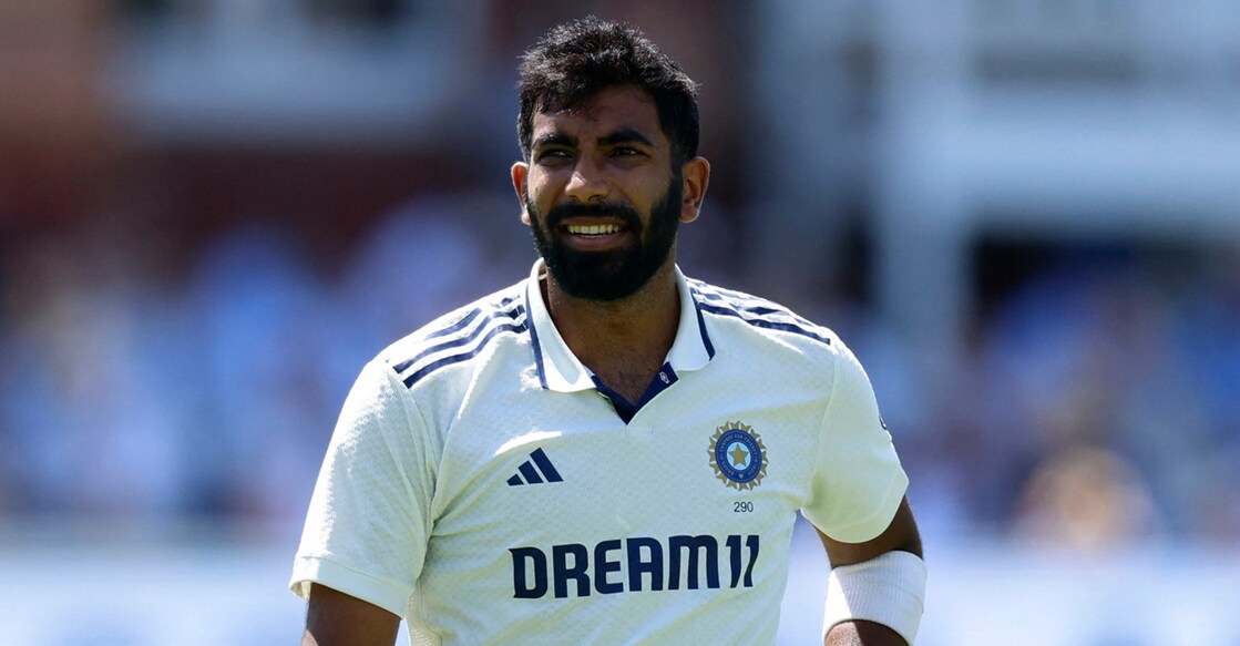 India's Jasprit Bumrah in action during the Test series against England. Photo: Reuters/Peter Cziborra
