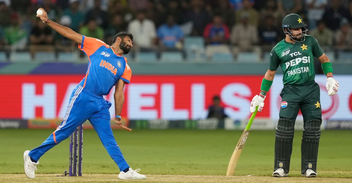 India’s Jasprit Bumrah in action against Pakistan in the Asia Cup Super 4s match in Dubai on September 21, 2025. Photo: PTI