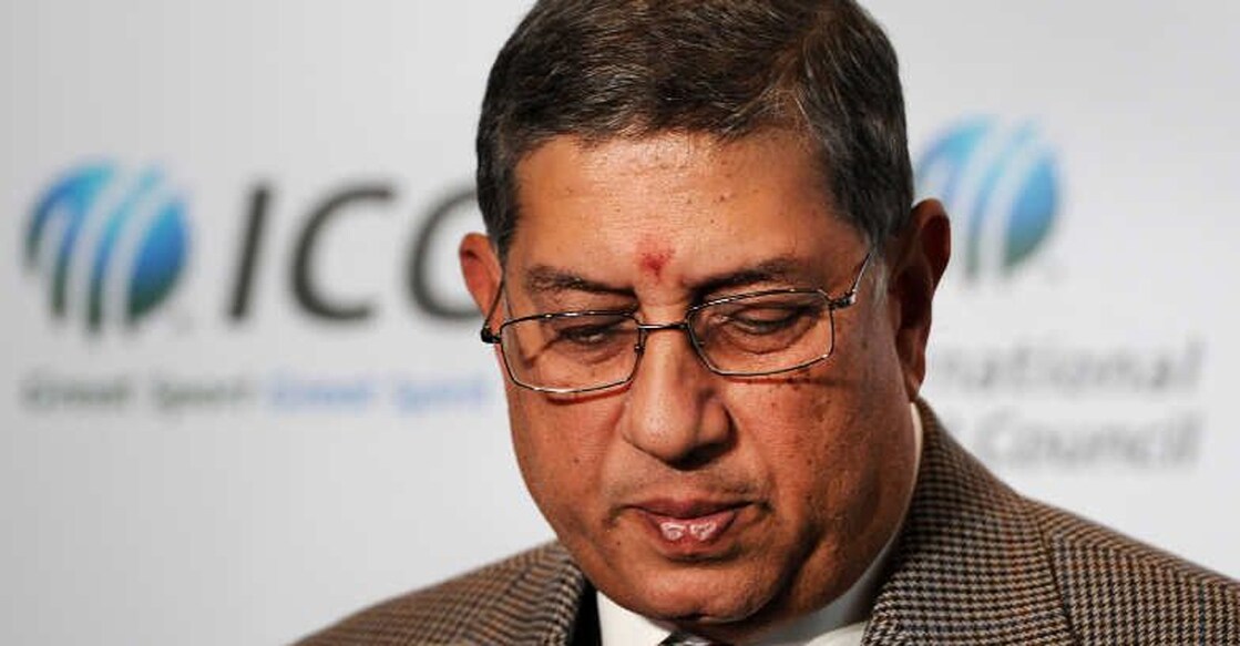 N Srinivasan. File photo: PTI