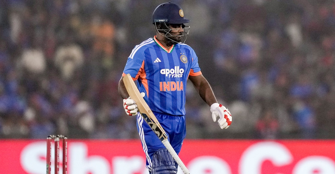 Sanju Samson scored a combined 16 runs from three innings in the T20I series against New Zealand. Photo: PTI