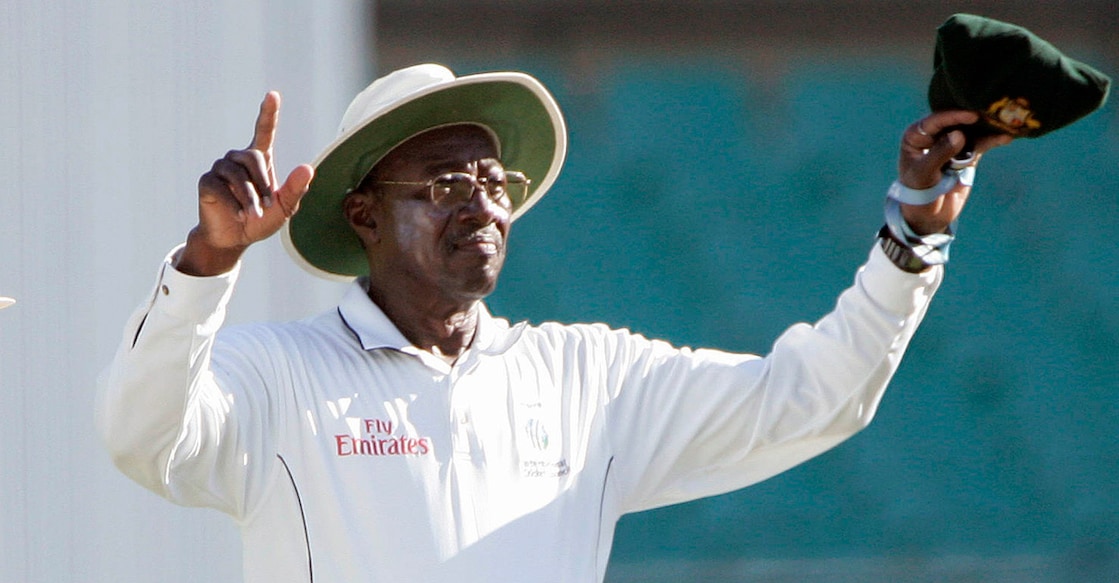 Steve Bucknor. File photo: AP