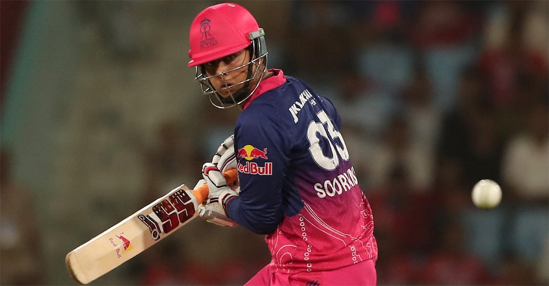 Rajasthan Royals' Vaibhav Sooryavanshi in action against Lucknow Super Giants in an IPL 2026 match in Lucknow on April 22, 2026. Photo: Reuters