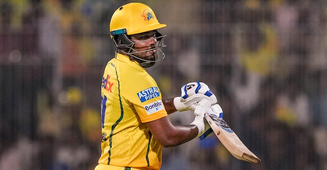 Sanju Samson of Chennai Super Kings. Photo: PTI