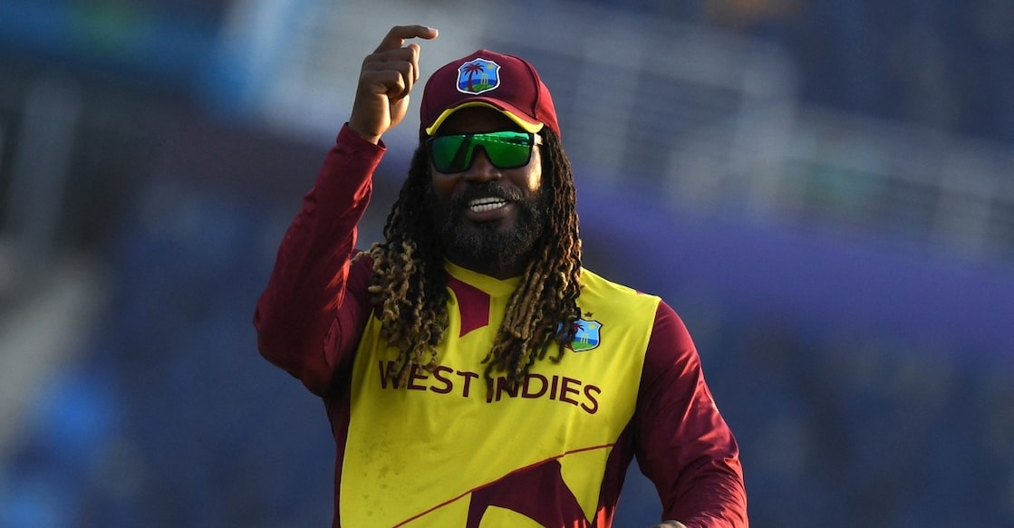 Chris Gayle. Photo: AFP