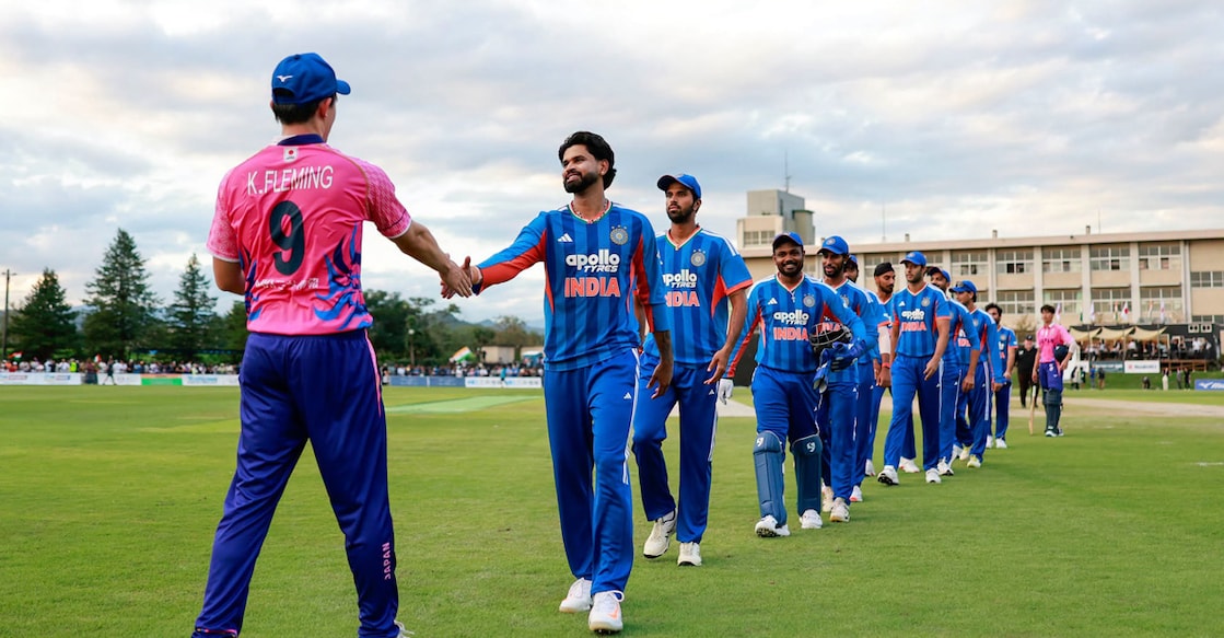 India win during the Only T20I match between Japan and India at Sano Cricket Ground, Sano, Japan, on September 22, 2026.Photo:  Deepak Malik / CREIMAS for BCCI