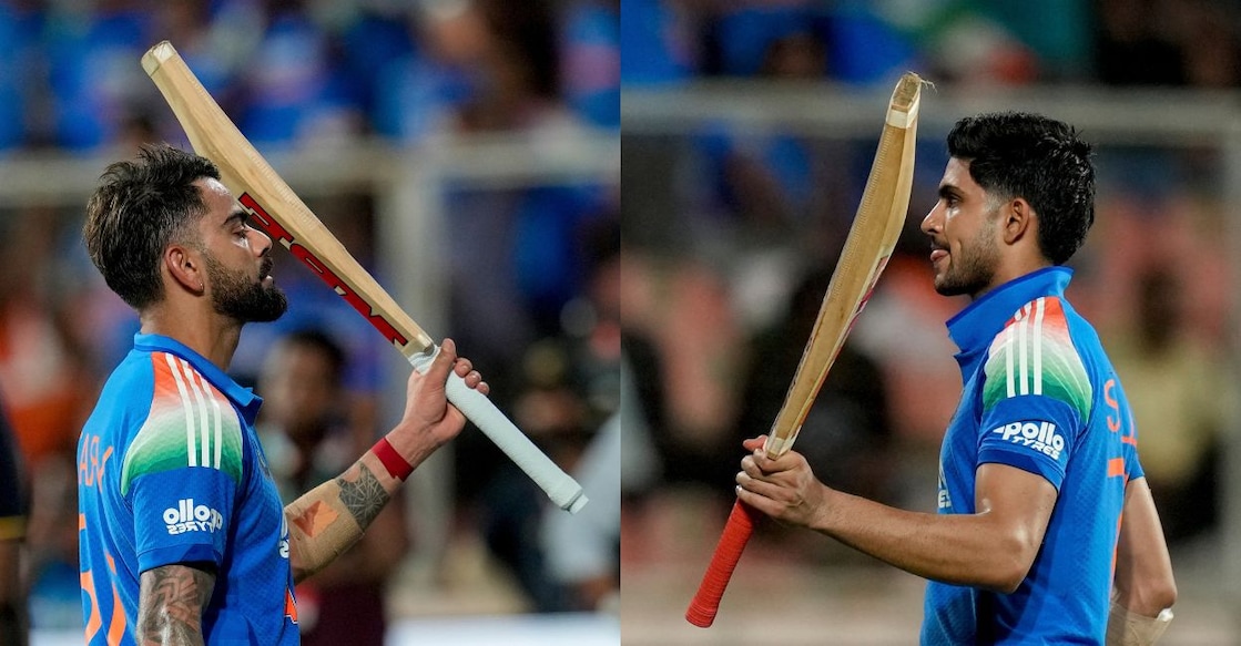 Virat Kohli, Captain Shubman Gill. Photo: PTI