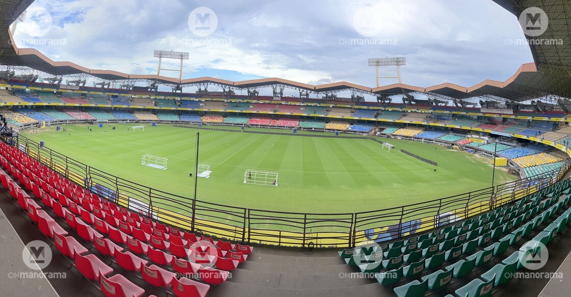 Jawaharlal Nehru International Stadium (JNIS), Kaloor. Photo: Manorama