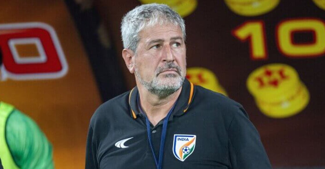 India head coach Manolo Marquez. File photo: AIFF