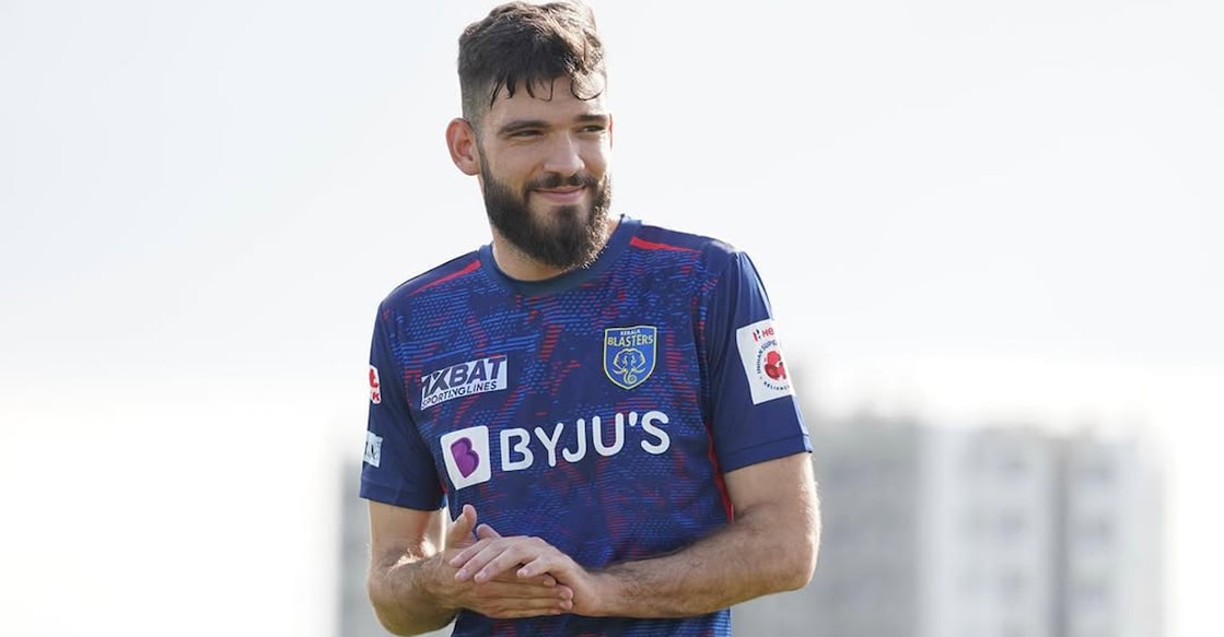 milos-drincic-kbfc Milos Drincic was the first Montenegrin to play for Kerala Blasters. File photo: Instagram/@milosdrincic