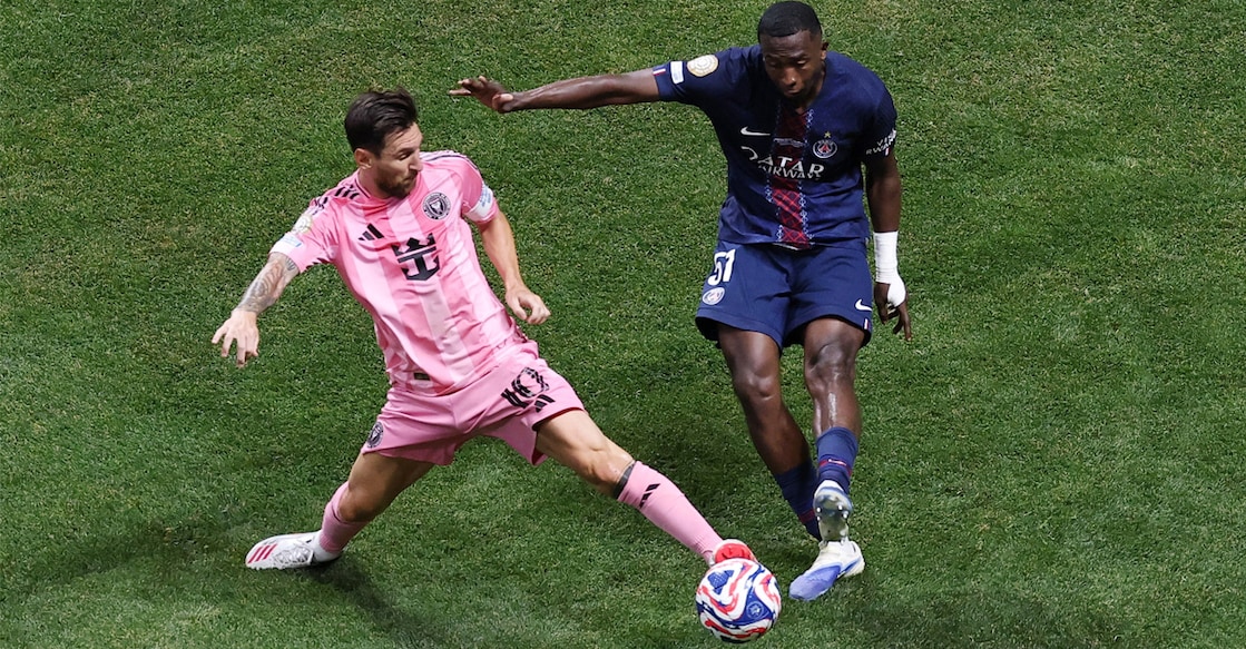 psg-inter-miami-messi Paris St Germain's Gianluigi Donnarumma in action as he makes a save from Inter Miami CF's Lionel Messi. Photo: Reuters