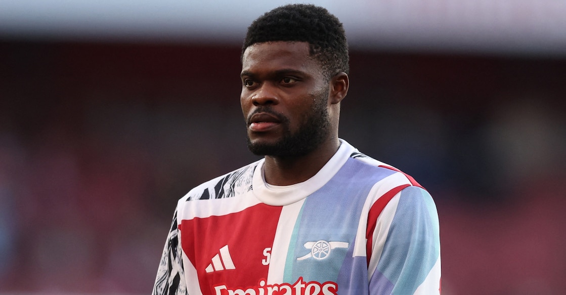 SOCCER-ENGLAND-ARS-MCI-REPORT Thomas Partey during his playing days with Arsenal. File photo: Reuters/David Klein