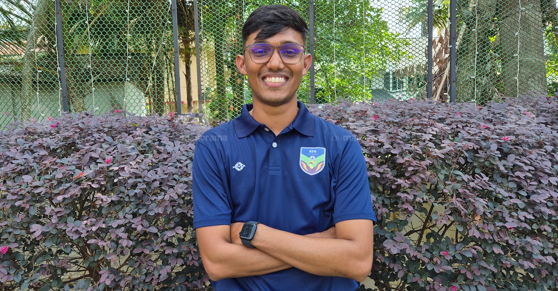 Video analyst Kiran K Narayanan. Photo: Arun George/Onmanorama