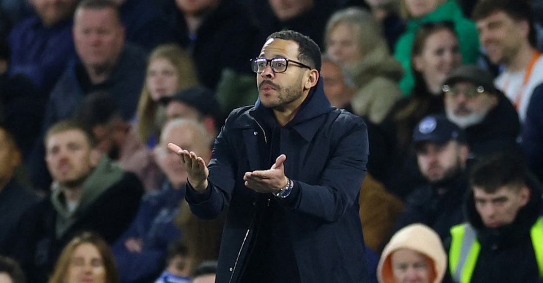 Liam Rosenior managing Chelsea FC. Photo: Reuters/Matthew Childs