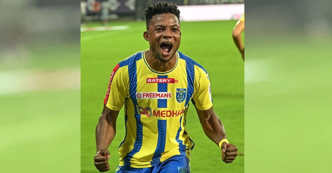 Kwame Peprah during his playing days with Kerala Blasters. File photo: Manorama