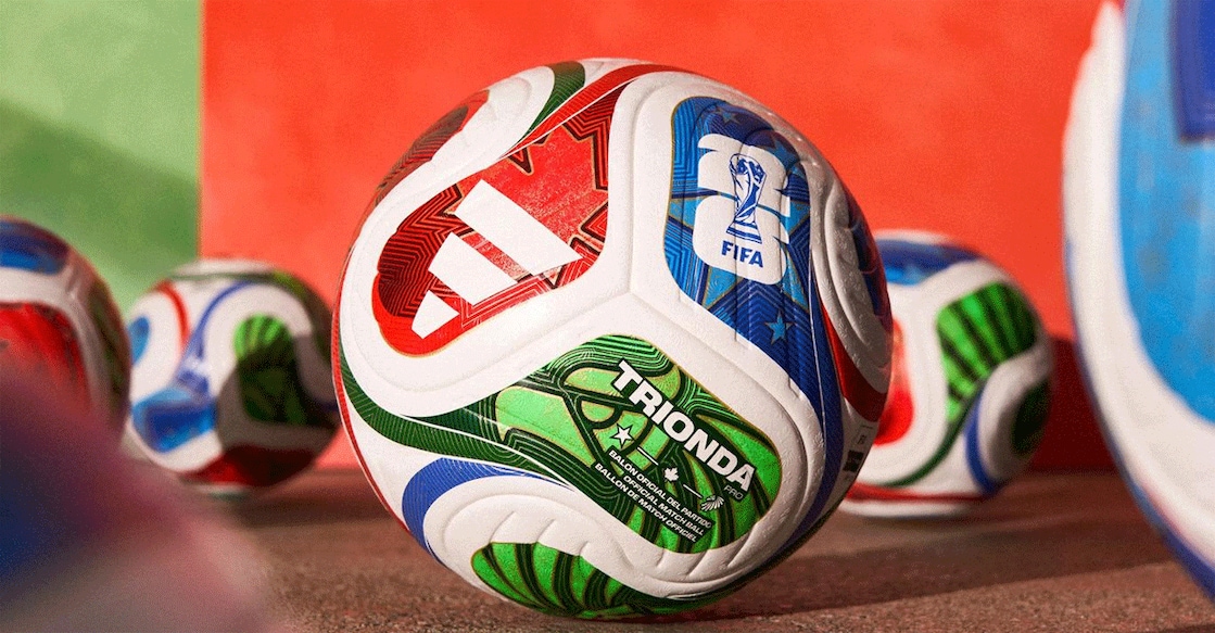 TRIONDA, the official ball for FIFA World Cup 2026. Photo: FIFA