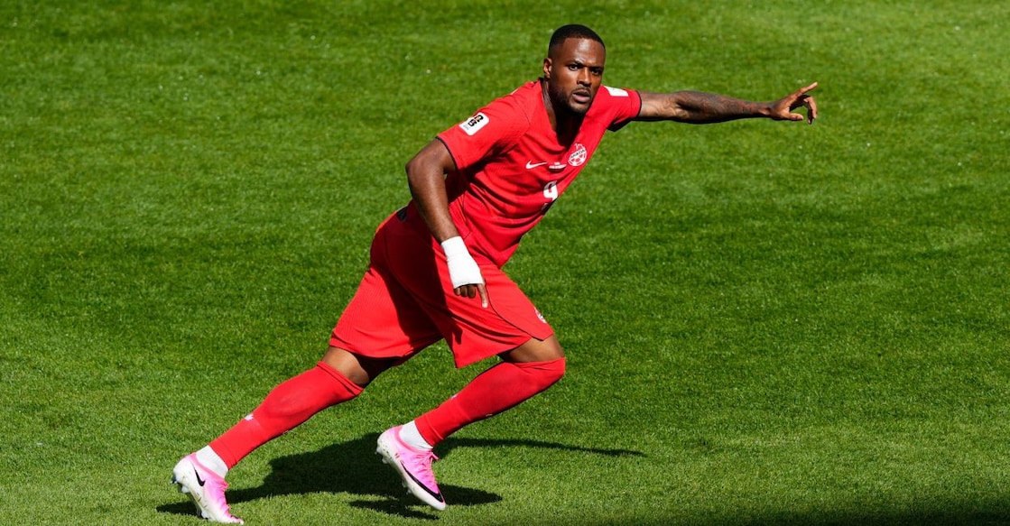 Larin in action. Photo: Reuters. 