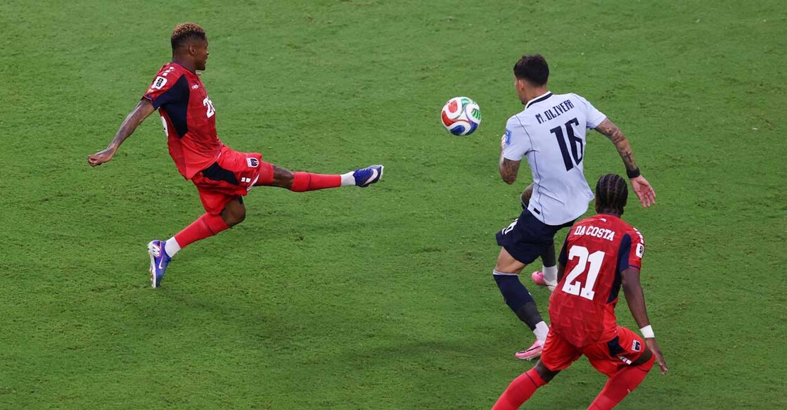 ape Verde's Helio Varela scores their second goal. Photo: REUTERS/Paul Childs