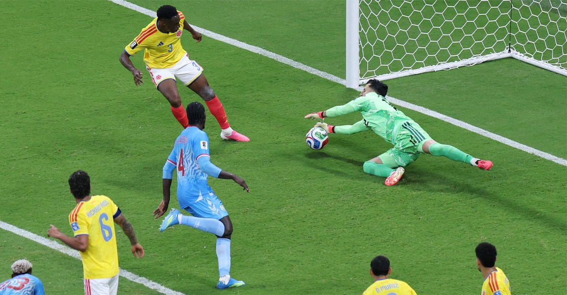 Colombia's James Rodriguez celebrates after the match. Photo: REUTERS/Eloisa Sanchez