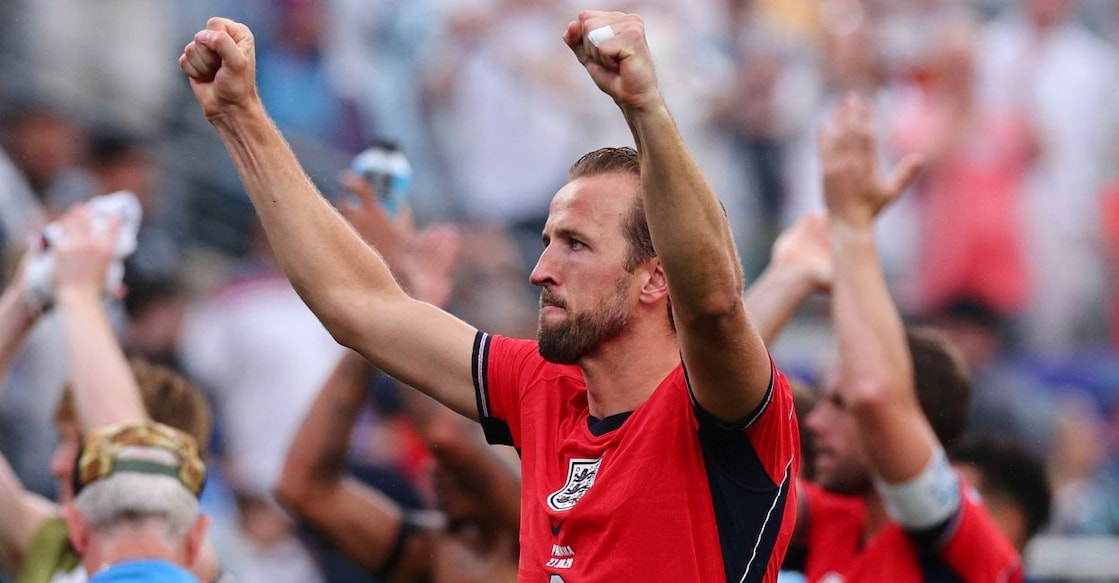 England's Harry Kane celebrates after the match against Panama. Photo: Reuters