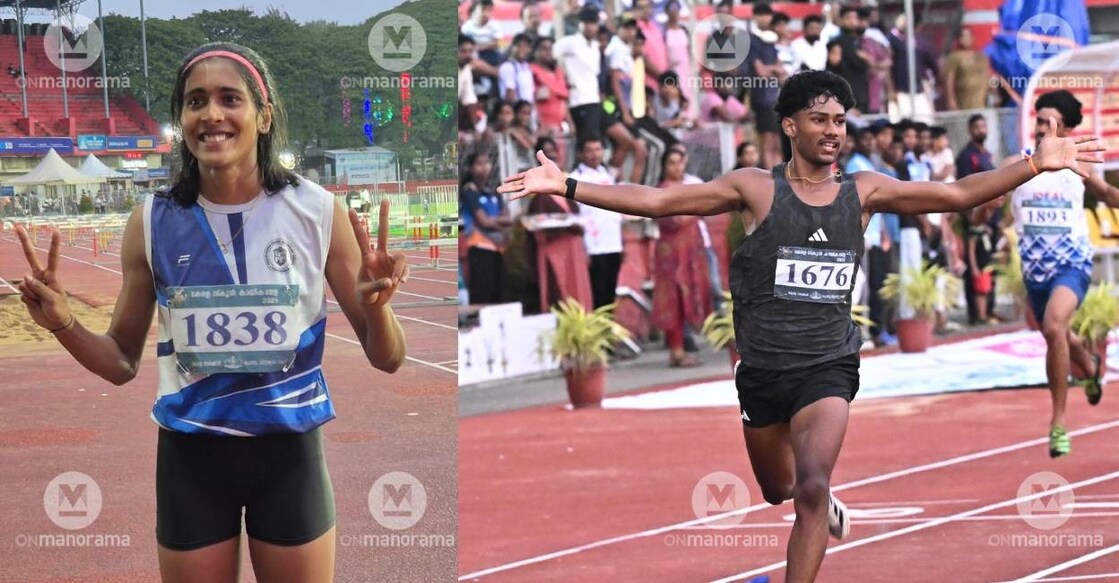 Adithya Aji and J Nived Krishna. Photo: Special Arrangement