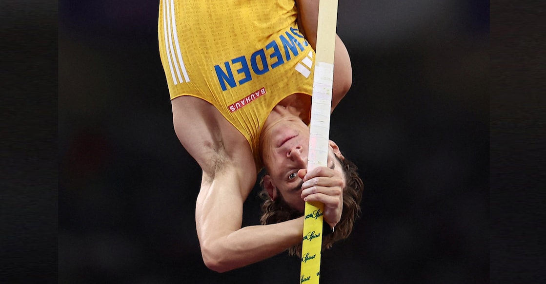 Sweden's Armand Duplantis in action during the final of men's pole vault at World Athletics Championships in Tokyo on September 15, 2025. Photo: Reuters/Eloisa Lopez