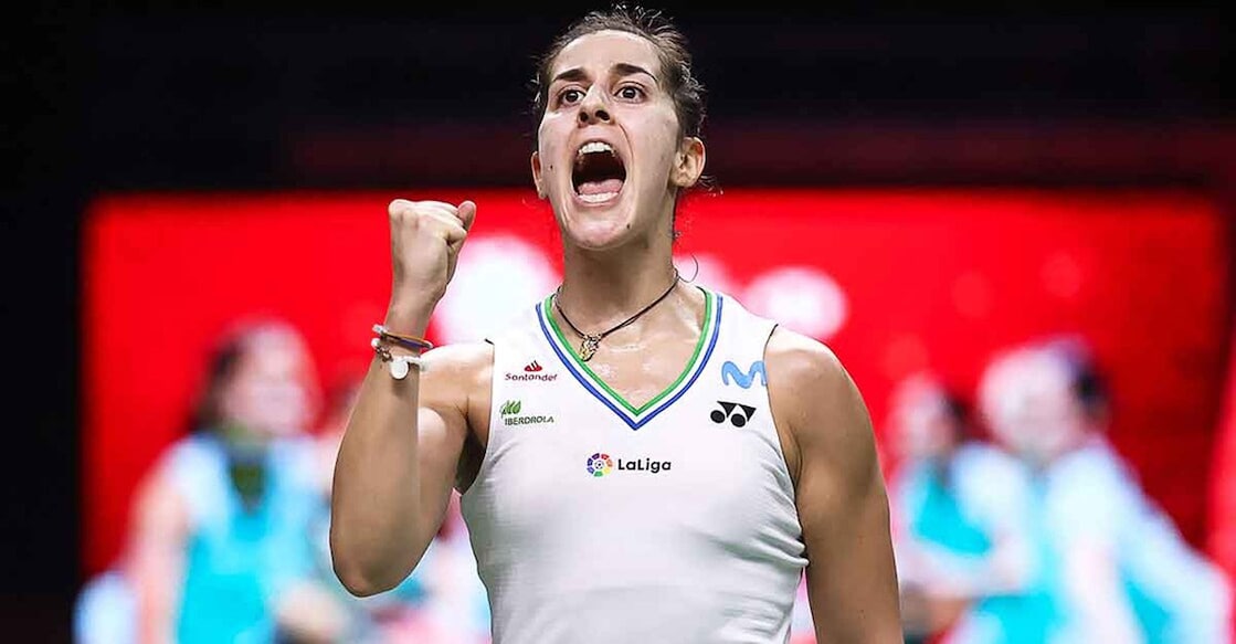 Carolina Marin. File photo: AFP