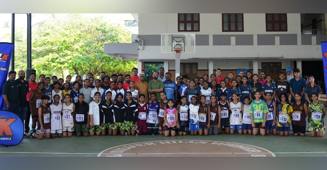 Players who participated in the BLK “One Minute to Hoop” challenge. Photo: Special arrangement