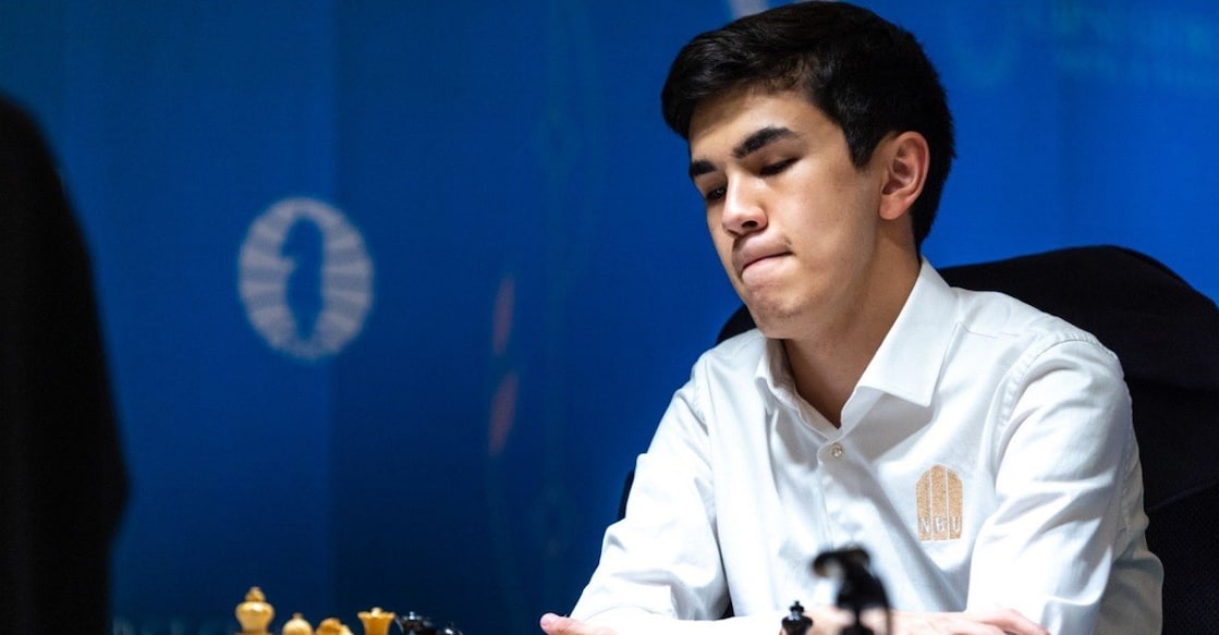 GM Javokhir Sindarov. Photo: FIDE