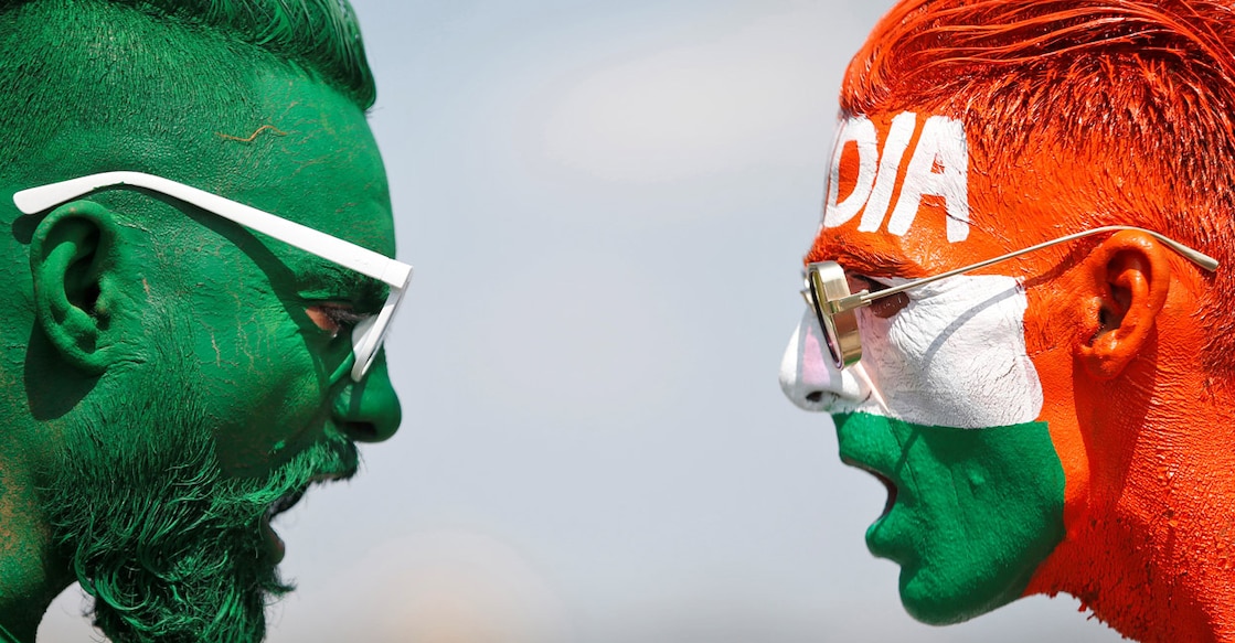 A representational image showing India-Pakistan rivalry in sports. Photo: Reuters
