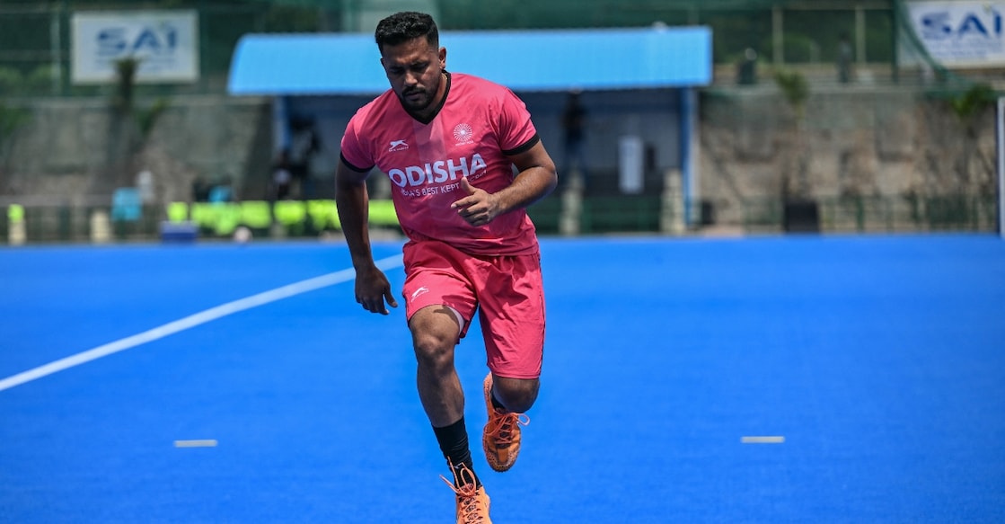 A file photo of Indian Hockey team captain Harmanpreet Singh. Photo: AFP