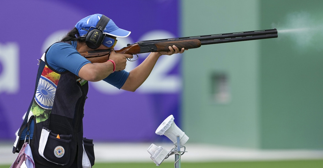 Nagoya: India’s Neeru Dhanda during a practice session ahead of her women's Trap shooting qualification match in the ongoing Asian Games 2026, in Nagoya, Japan, Friday, Sept. 25, 2026. (PTI Photo/Atul Yadav)(PTI09_25_2026_000128A)