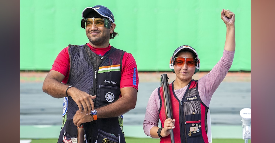 Kynan Chenai (L) and Neeru Dhanda. Photo: PTI