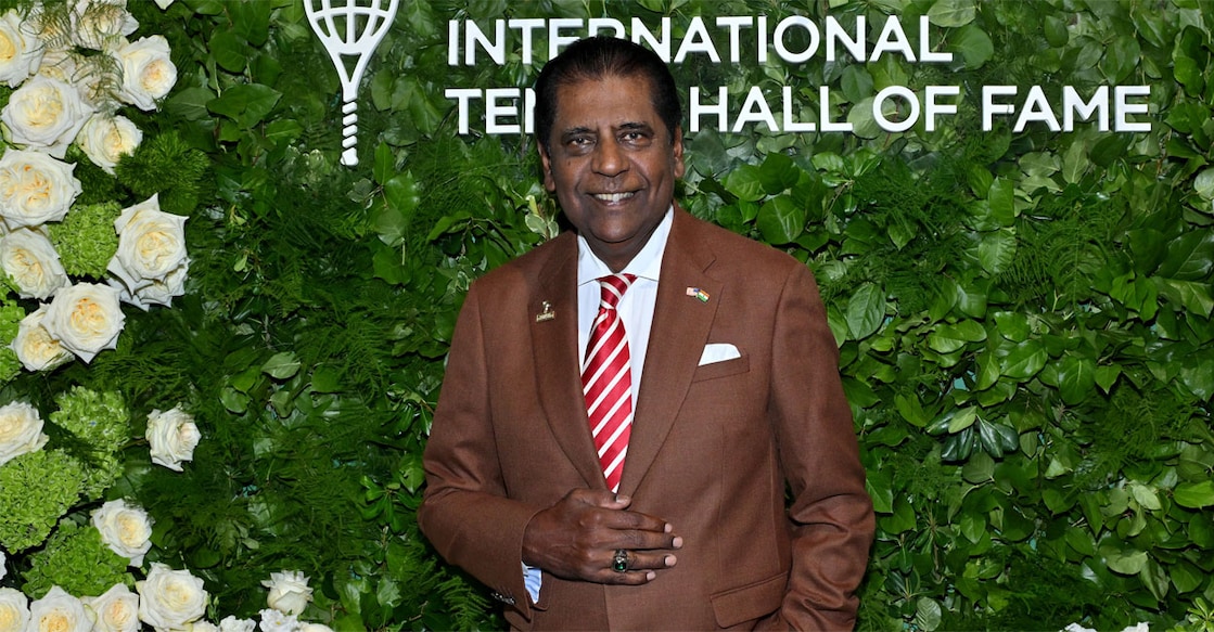 Vijay Amritraj attends the Legends Ball benefitting the International Tennis Hall of Fame at The Ziegfeld Ballroom on September 06, 2025, in New York City. File Photo: AFP