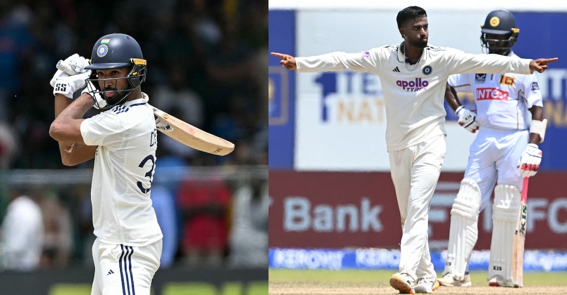 Devdutt Padikkal, Manav Suthar. Photo: AFP
